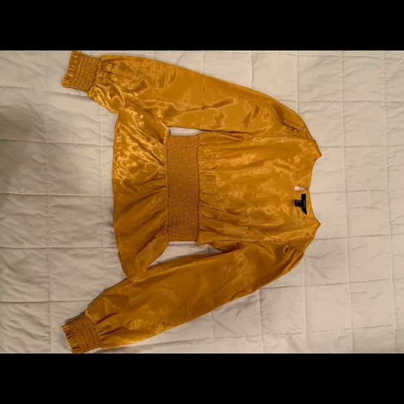 Silk Peplum Blouse - Picture 3 of 4